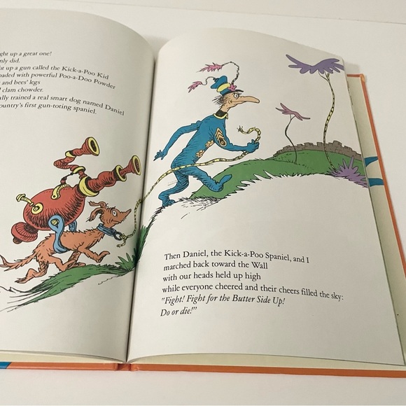 Vtg 1984 Dr. Seuss The Butter Battle Book Hardback Random House - Picture 13 of 16